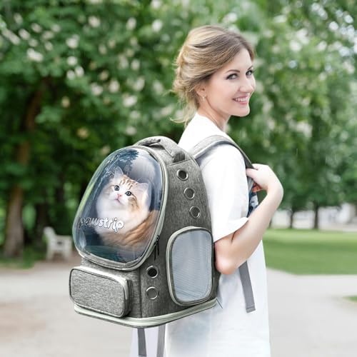 Cat Backpack Carrier Clear Bubble Window - Image 6