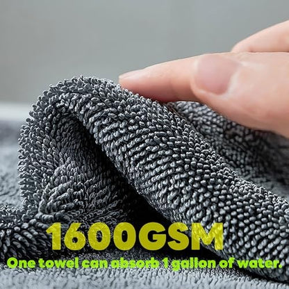 Car Drying Towel 3-Pack Kit 48"x24" - Image 2