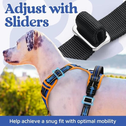 rabbitgoo Dog Harness for Large, No Pull 3 Buckles Easy On & Off - Image 5