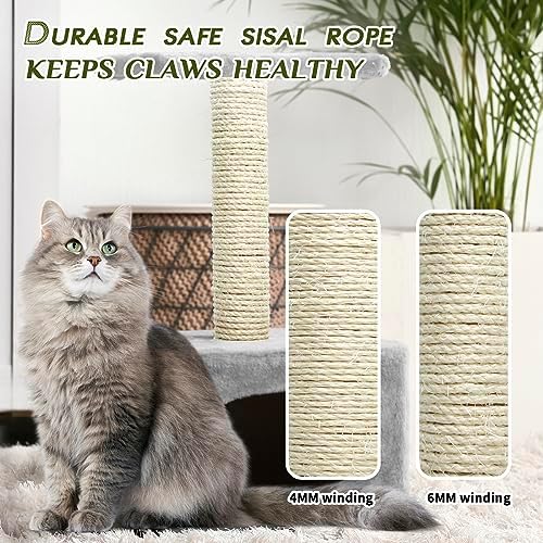 White Sisal Rope 1/4 Inch by 32-Feet - Image 6