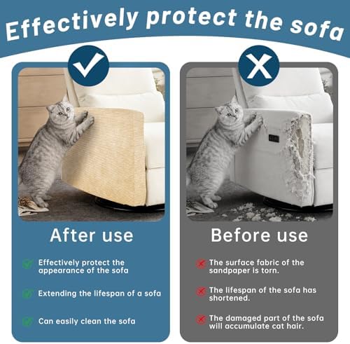 Cat Scratch Couch Furniture Protector - Image 2
