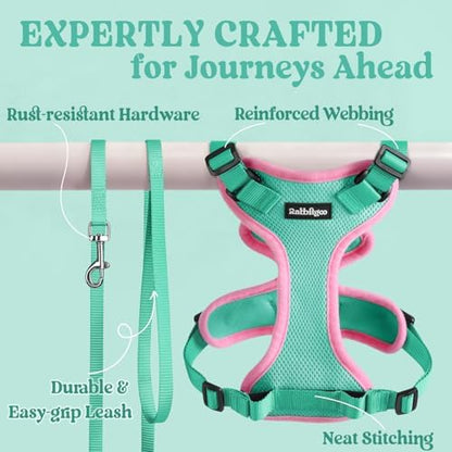rabbitgoo Cat Harness and Leash Set, Escape Proof Vest - Image 7