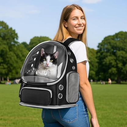 Cat Backpack Carrier Clear Bubble Window - Image 6