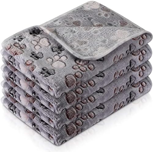 Tatuo 4 Pcs Fleece Dog Blankets by Tatuo