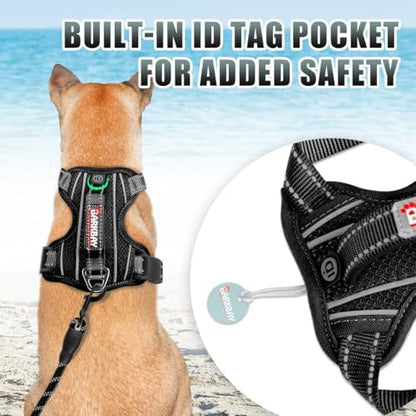 BARKBAY No Pull Dog Harness Large Reflective Dog Harness - Image 2