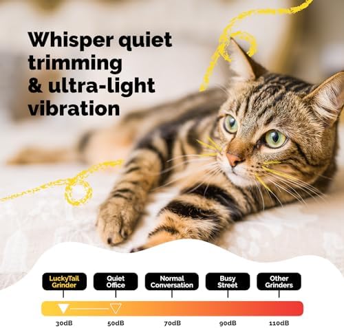 LuckyTail Dog Nail Grinder, Whisper-Quiet, Low-Vibration Trimmer - Image 2