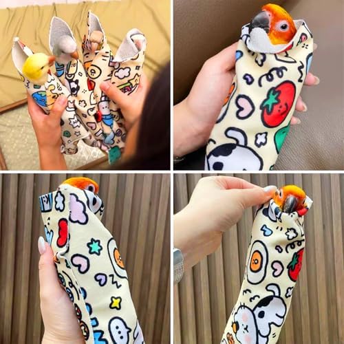 Bird Nail Clippers, Parrot Grooming wrap, 2in1 - Image 4