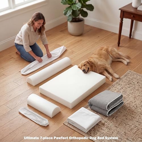 Pawfect Orthopedic Dog Bed for Small, Medium & Large Dogs, Memory Foam Pet Bed - Image 2