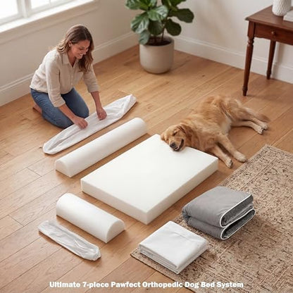 Pawfect Orthopedic Dog Bed for Small, Medium & Large Dogs, Memory Foam Pet Bed - Image 2