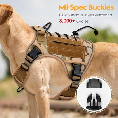 Heavy-Duty Tactical Dog Harness - Image 3