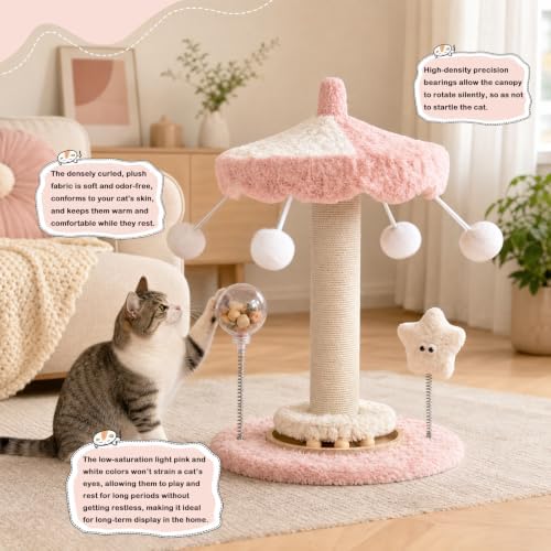 Kitten Carousel Cat Scratching Post - Image 2