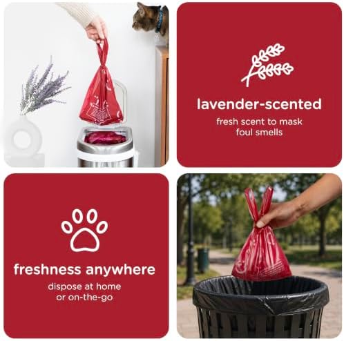 Ubbi Pet Venti Waste Sacks, Lavender Scented - Image 4