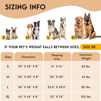 PetJett Calming Dog Bed Medium Size Dog - Image 5