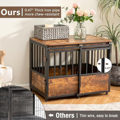 KOOPRO 32 Inch Dog Crate Furniture - Image 4