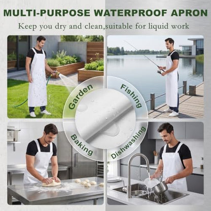 Nanxson Adjustable Waterproof Apron, Work Apron - Image 6