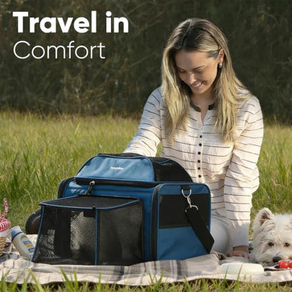 FUKUMARU Expandable Cat Carrier Large, Soft Pet Carrier Airline Approved - Image 5