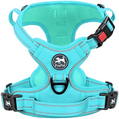 PoyPet No Pull Dog Harness, Reflective Vest by PoyPet