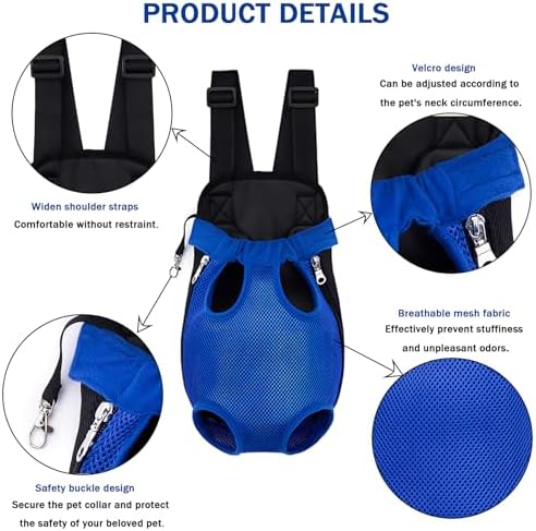 Pet Carrier Backpack, Adjustable Pet Front Carriers - Image 3