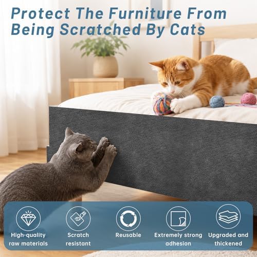 Cat Scratch Protector – Self-Adhesive & Trimmable Couch Guard - Image 7