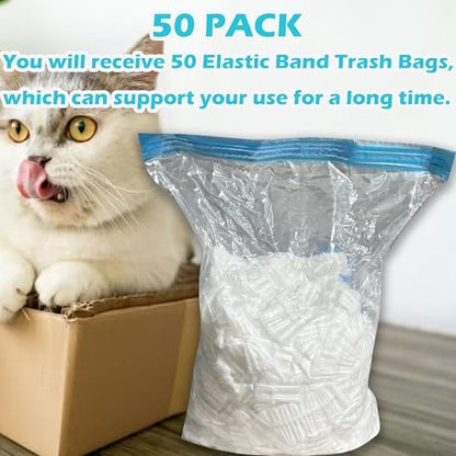 50 Pack Litter Box Liners Compatible - Image 7