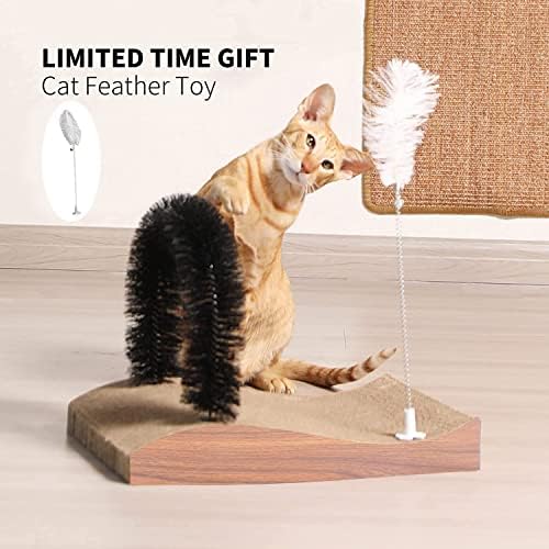 FUKUMARU Cat Self Groomer 2.0 Version, Cat Arch Face Scratcher - Image 4