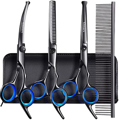 Gimars Dog Grooming Scissors Kit Professional 4CR by Gimars