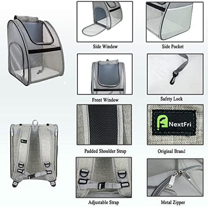 Pet Carrier Backpack, Ventilated and Breathable - Image 4