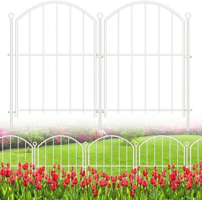Decorative Garden Fence, 17in x 10ft No Dig Fence by Thrivinest