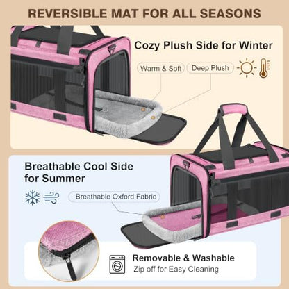 Soft Sided Cat Carrier for Anxious Pets - Image 5