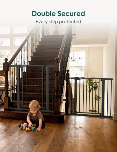 Babelio 26-40" Pressure Mounted Baby Gate - Image 2