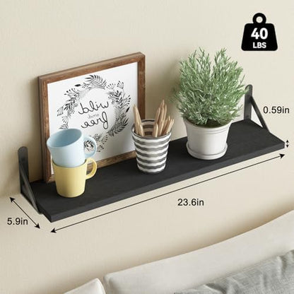 YGEOMER 23.6 in Floating Shelves - Image 3