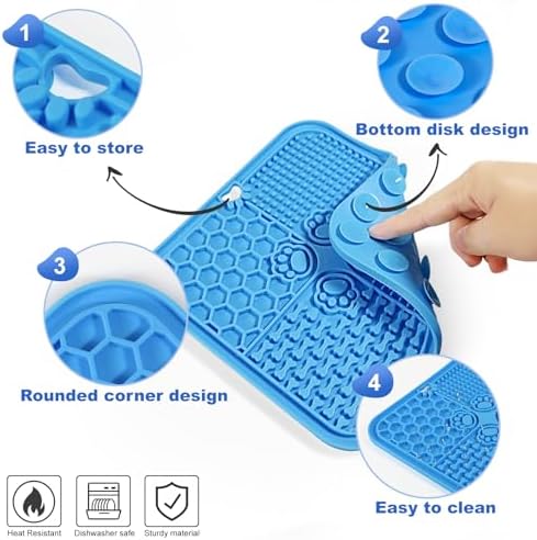 Lick Mat for Dogs, Slow Feeder - Image 4