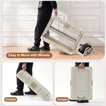 ZOMISIA Collapsible Dog Crate - Image 5