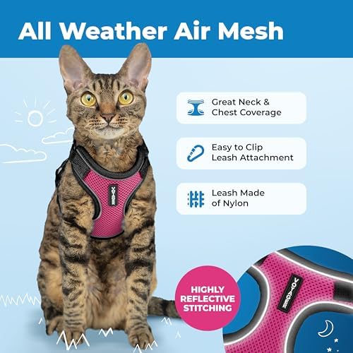 Voyager Escape-Proof Step-in Cat Harness & Leash - Image 3