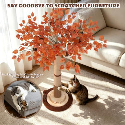 46" Extra Tall Cat Scratching Post - Image 6