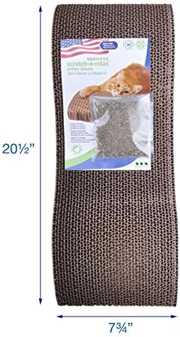 Van Ness Pets Scratch-N-Relax Cat Scratch Pad and Lounger - Image 2