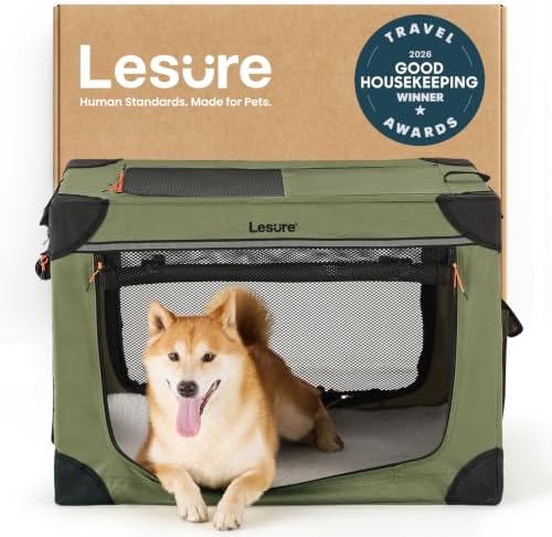 Lesure Today Show Soft Collapsible Dog Crates by Lesure