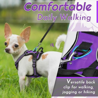 Eagloo Dog Harness for Small Dogs, No Pull Pet Vest - Image 4