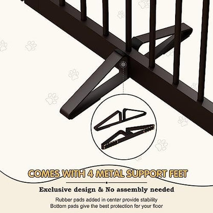 PUPETPO Freestanding Pet Gates - Image 3