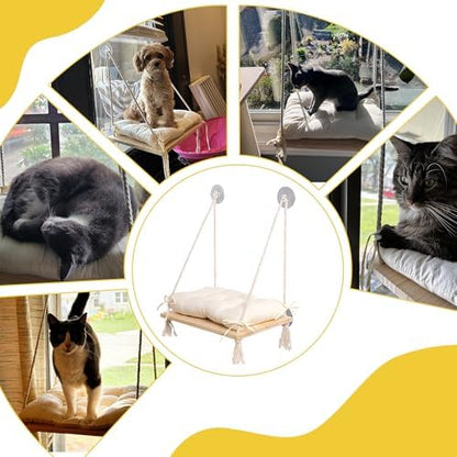 Cat Window Perch, Suction Cup Window Hammock Seat Beds - Image 2