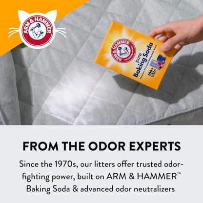 ARM & HAMMER Slide Platinum Easy Clean-Up Clumping Cat Litter, 18 lbs - Image 6