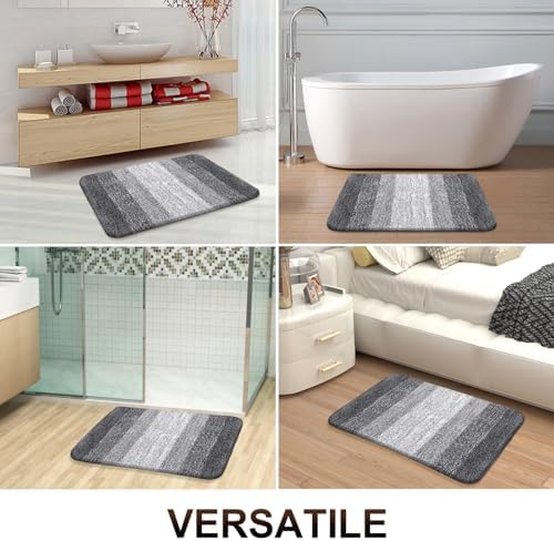 OLANLY Bathroom Runner Rug 70x20, Extra Soft Absorbent Microfiber Bath Rugs - Image 7
