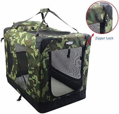 EliteField 3-Door Soft Dog Crate - Image 2