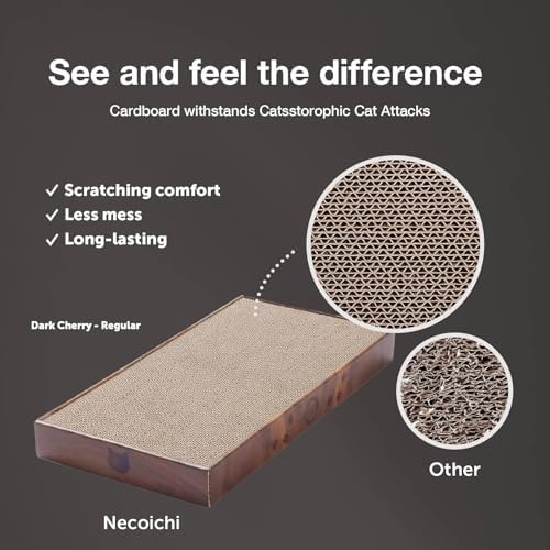 Necoichi Cardboard Cat Scratcher Bed - Image 3
