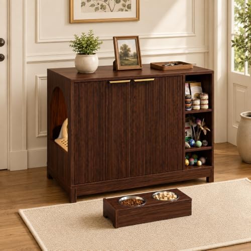 Furnaza Cat Litter Box Enclosure by Furnaza