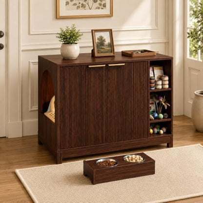 Furnaza Cat Litter Box Enclosure by Furnaza