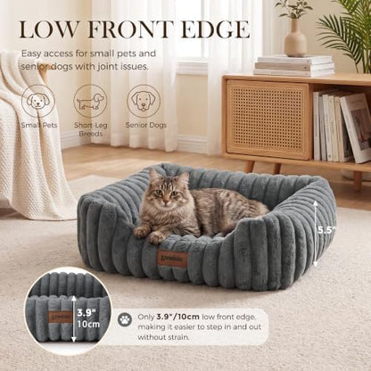 ZOMISIA Small Dog Bed, Cat Bed for Indoor Cats - Image 3