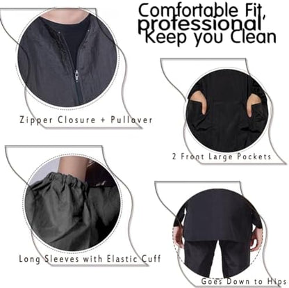 Dog Grooming Smock Water Resistant Hair Proof - Image 2