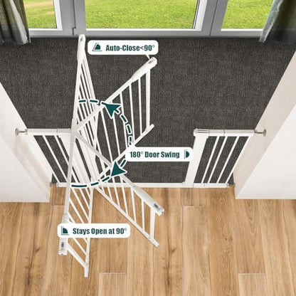 keny 29.7"-51.5" Extra Wide Baby Gate - Image 4