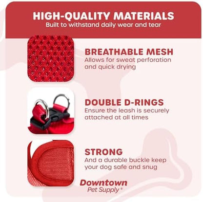 Downtown Pet Supply Step-in Dog Harness – No Pull, Adjustable Padded Mesh - Image 4